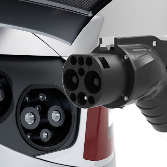 Nexway Küçük DC 20-80A GBT Şarj Konnektörü DC Güç Kaynağı EV Şarjı - GPT-DC02