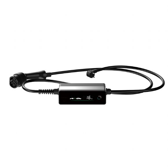 Mega Serisi Tip2 mod 2 EV şarj cihazı 16/32A, 3-p, CE toptan - M-Ty2-M02