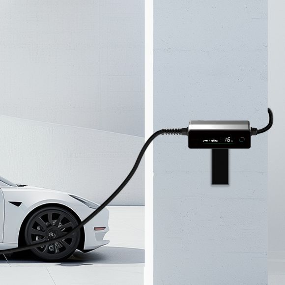 Mega Serisi Tip2 mod 2 EV şarj cihazı 16/32A, 3-p, CE toptan - M-Ty2-M02